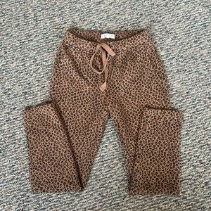 Leopard Print Pants